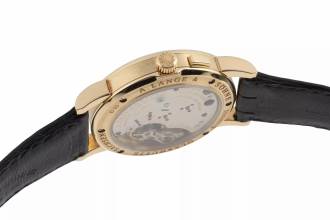 Thumbnail von A. Lange & Söhne Saxonia Großdatum 18K (0,750) Gold Handaufzug Ref. 105.022 B&P