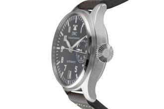 Thumbnail von IWC Große Fliegeruhr Schaffhausen Big Pilot Automatik 7 Days Edelstahl Herrenuhr Ref IW500201