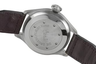 Thumbnail von IWC Große Fliegeruhr Schaffhausen Big Pilot Automatik 7 Days Edelstahl Herrenuhr Ref IW500201