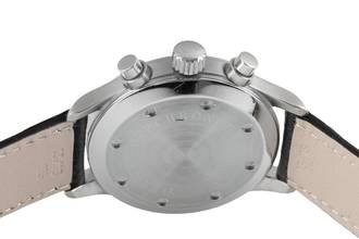 Thumbnail von IWC Fliegeruhr Chronograph Pilot Chronograph Edelstahl Mechaquartz Herrenuhr Edelstahl Ref. IW374101