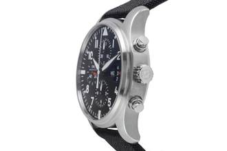 Thumbnail von IWC Fliegeruhr Chronograph Pilot Fliegeruhr Chronograph Automatik Herrenuhr Ref. IW377701 Papiere