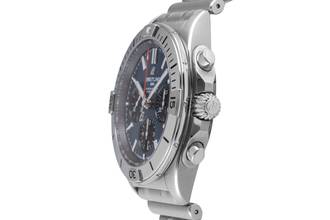Thumbnail von Breitling Chronomat 42 B01 42 Chronograph Automatik Ref. AB0134101C1A1 B&P 2021