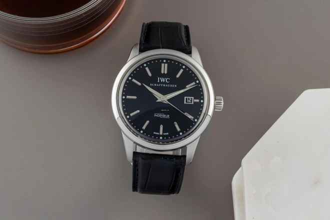  IWC Ingenieur Automatic Vintage 1955 Automatik Datum Edelstahl Ref. IW323301 Papiere 2016 