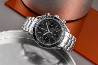 Thumbnail von Omega Speedmaster Date Chronograph Stahl Automatik Ref. 323.30.40.40.06.001 B&P