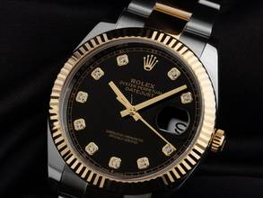 Thumbnail von Rolex Datejust 41 Diamanten Ref.126333 2021 Full Set wie Neu Datejust Diamanten