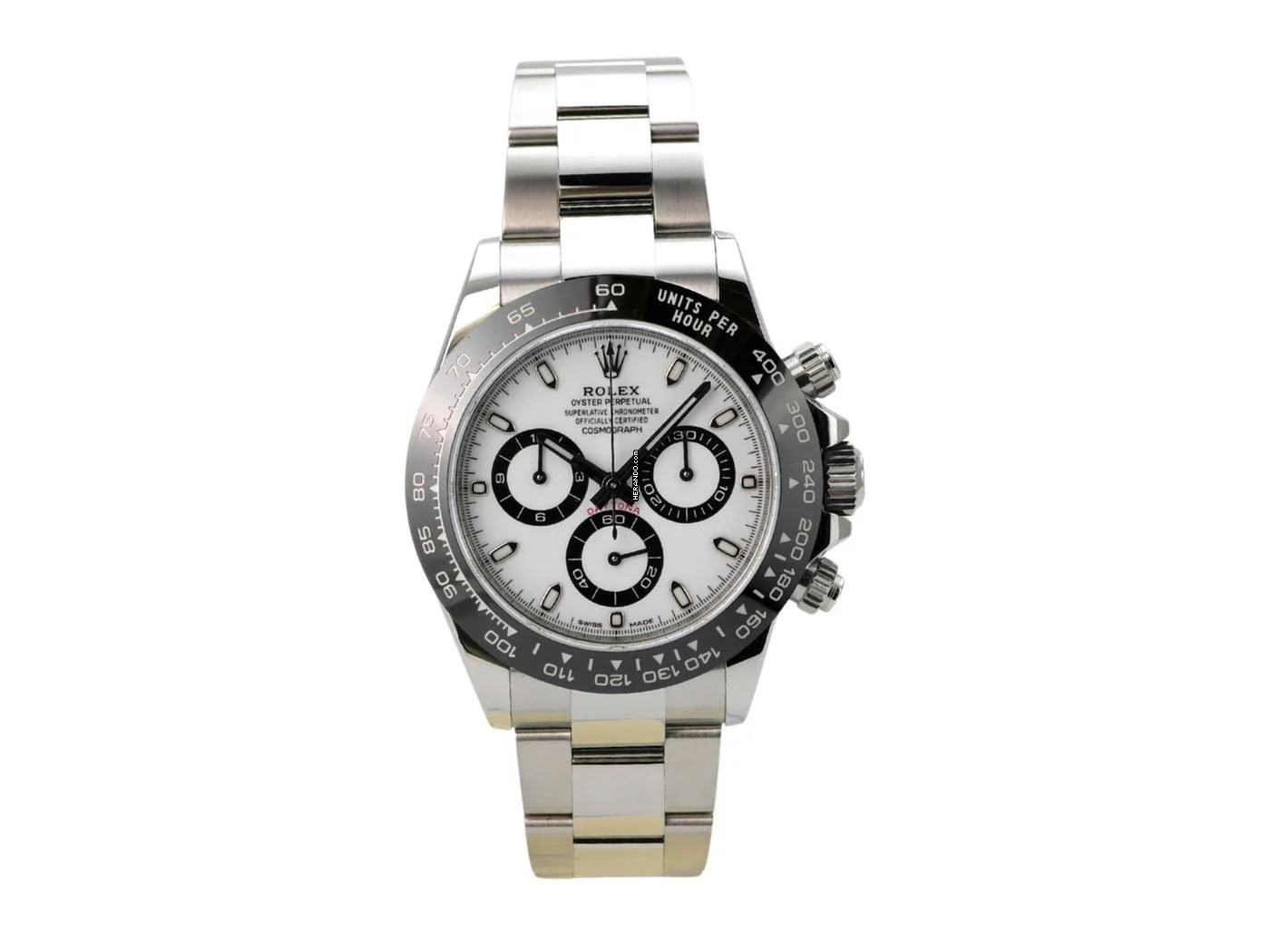 Rolex Daytona Edelstahl Keramik weiß 116500LN