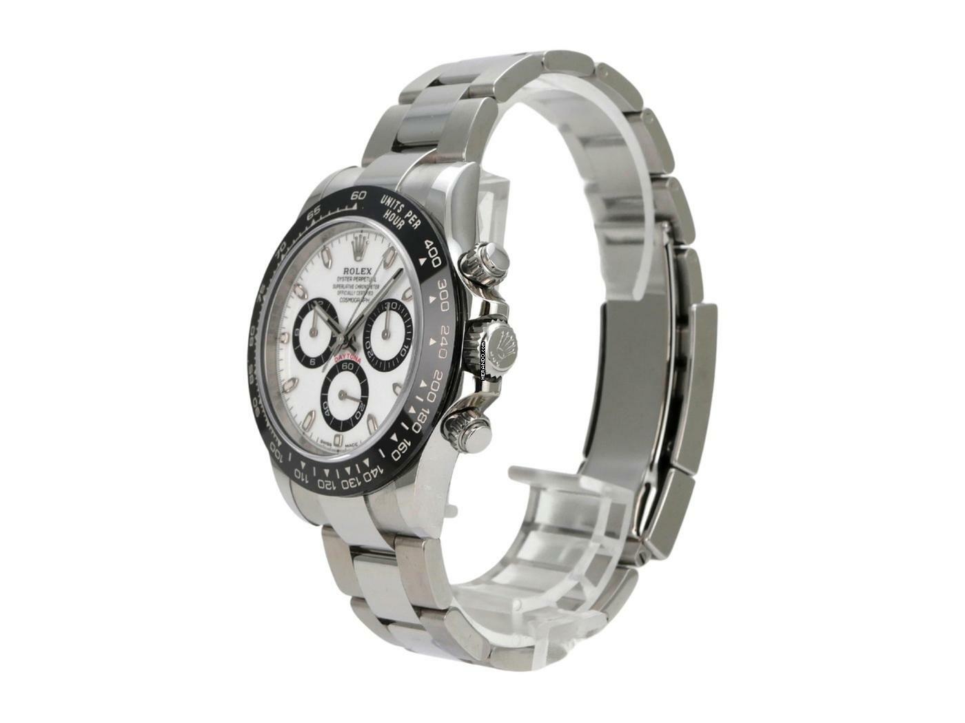 Rolex Daytona Edelstahl Keramik weiß 116500LN