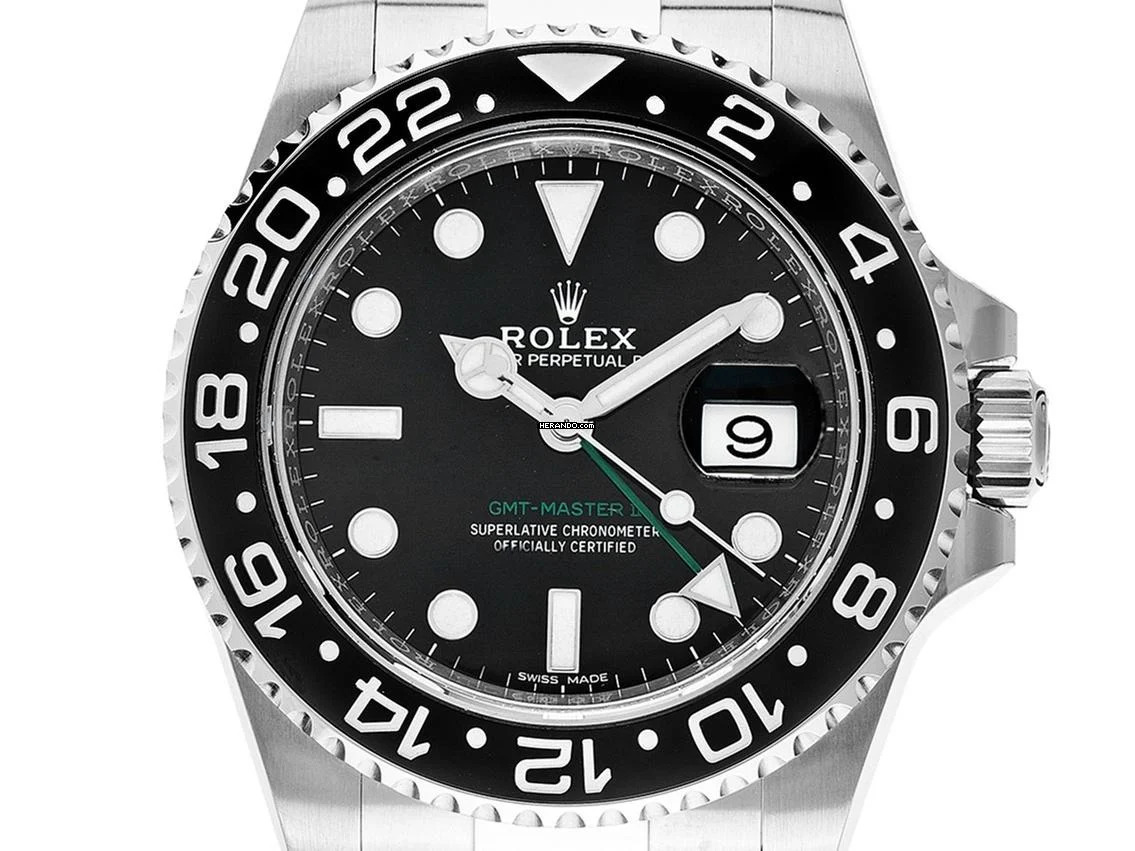 Rolex GMT-Master II Ref.116710LN 2007 LC 100 Full Set wie Neu Vintage GMT Master II