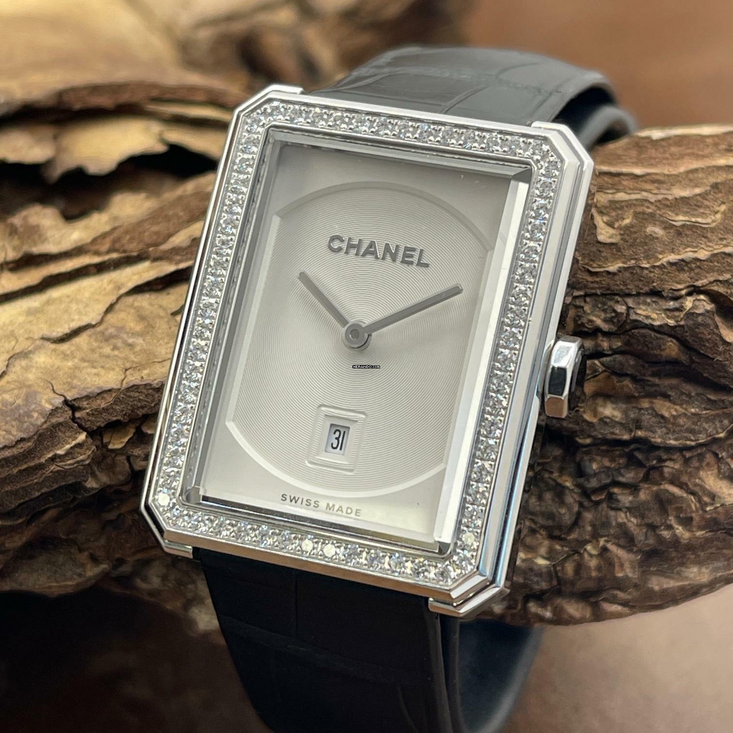 Chanel Boy-Friend Boy-Friend Weißgold Diamond - NEUWARE - FULLSET 2023 - Ref. H4470