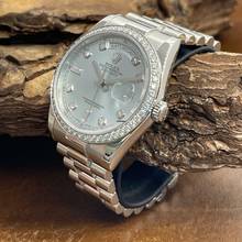 Thumbnail von Rolex Day-Date 36 Day-Date I 36 Platin ICEBLUE Diamond - Ref. 118346