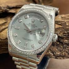 Thumbnail von Rolex Day-Date 36 Day-Date I 36 Platin ICEBLUE Diamond - Ref. 118346
