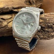 Thumbnail von Rolex Day-Date 36 Day-Date I 36 Platin ICEBLUE Diamond - Ref. 118346