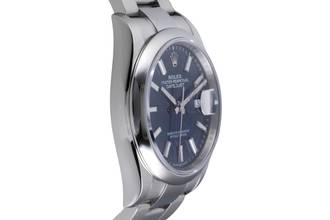 Thumbnail von Rolex Datejust 36 Blue Dial Oyster Stahl Automatik Herrenuhr Ref 126200 B&P 2021