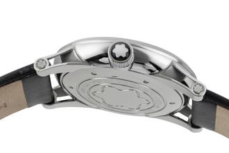 Thumbnail von Montblanc Timewalker Big Date Edelstahl Automatik Herrenuhr Ref. 7050 B&P