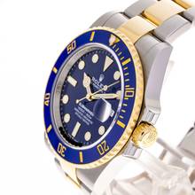 Thumbnail von Rolex Submariner Date 41 Steel Gold Blue – 126613lb – like NEW – 2022 Full Set Lc100
