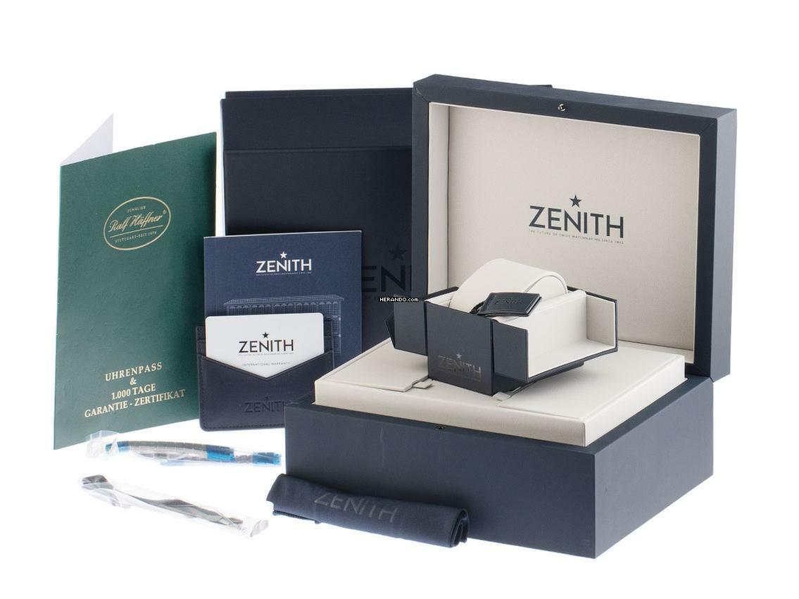 Zenith Defy Extreme Diver Ref.95.9600.3620/21.I300 2025 Full Set Ungetragen Defy Extreme Diver Black Faltschließe