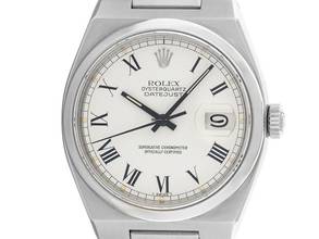 Thumbnail von Rolex Datejust Oysterquartz Ref.17000 1978 Box&Beschreibung sehr gut Vintage Datejust Oysterquartz open6/9