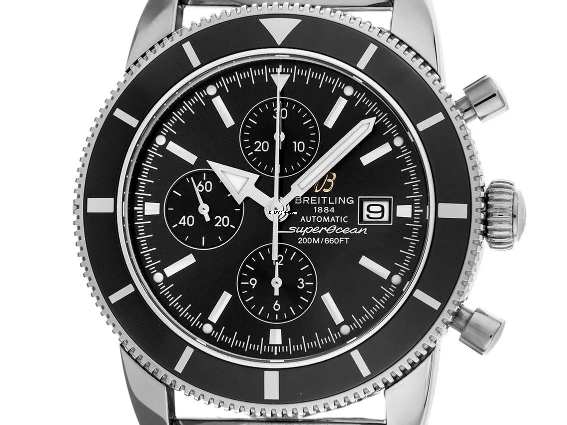 Breitling Superocean Heritage Chronograph Ref.A1332024/B908 2014 Full Set sehr gut Vintage Superocean Heritage