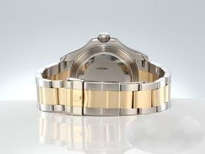 Thumbnail von Rolex Yacht-Master 40 40mm 16623 Stahl Gelbgold 750 Automatik 2007 Rolex-service: 2025 Stainless Steel 18kt Yellow Gold Oyster-band Chronometer Blue Dial