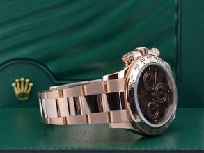 Thumbnail von Rolex Daytona Cosmograph Daytona 116505 Rose Gold Chocolate Arabic Dial Full Set 2017