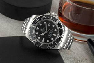 Thumbnail von Rolex Sea-Dweller Deepsea Black Dial Oyster Stahl Automatik Ref. 116660 Papers