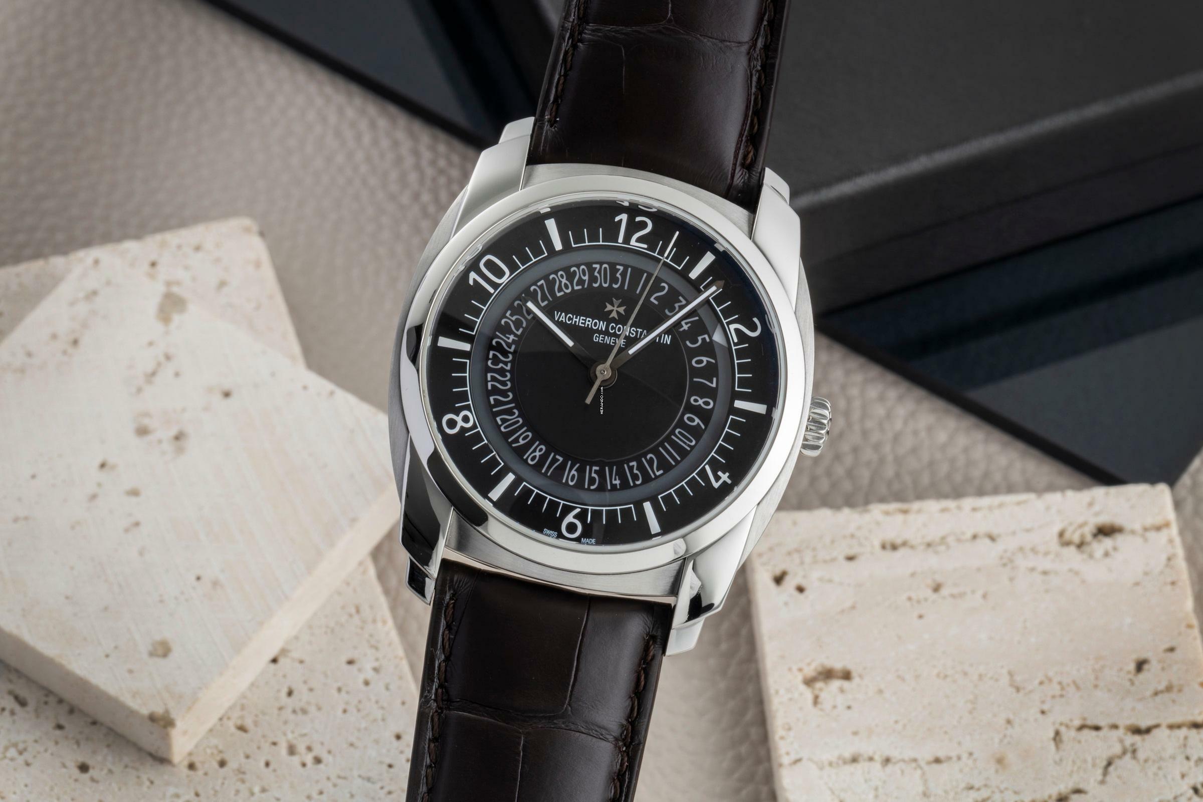 Vacheron Constantin Quai de l'Ile Stahl Ref. 4500S/000A-B196 Papiere 2018
