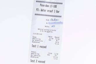 Thumbnail von Cartier Santos Edelstahl Automatik Medium Size Ref. WSSA0010 4075 B&P