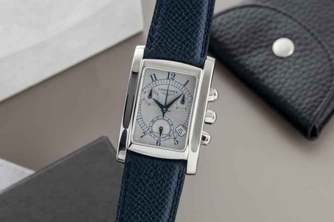  Longines DolceVita Dolce Vita Chronograph Edelstahl Ref. L5.656.4.73.2 Klassiker B&P 2000 