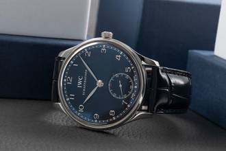 Thumbnail von IWC Portugieser Handaufzug Hand-Wound Edelstahl Handaufzug Herrenuhr Ref. IW545407