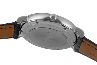 Thumbnail von IWC Portofino Automatic 40 Blue Dial Stahl Automatik Herrenuhr Ref. IW356523