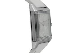 Thumbnail von Jaeger-LeCoultre Reverso Squadra Lady Edelstahl Damenuhr Ref. Q7038720 234.8.47