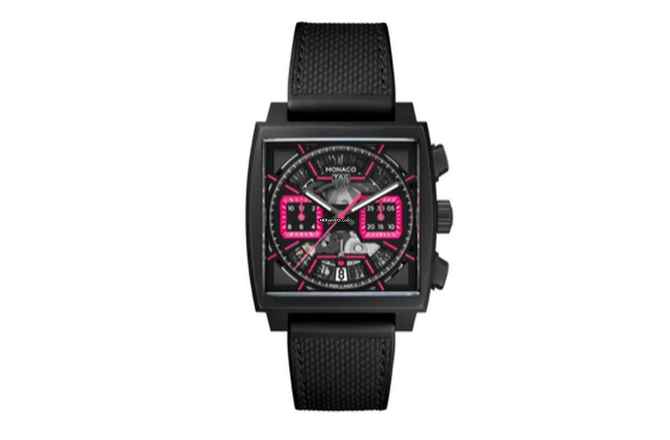  TAG Heuer Monaco Pink Dial - Titanium - CBL218B.FT6236 2025 