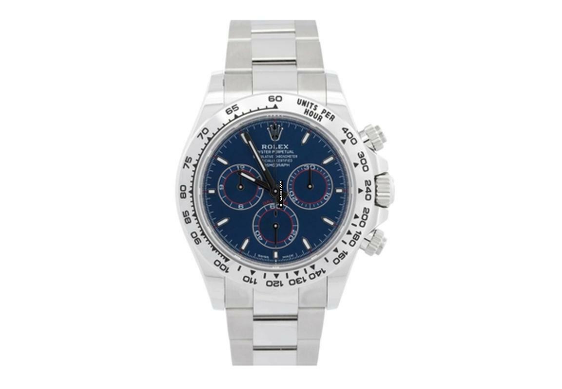 Rolex Daytona White Gold - Blue Dial - New Model - Unpolished 126509 2025