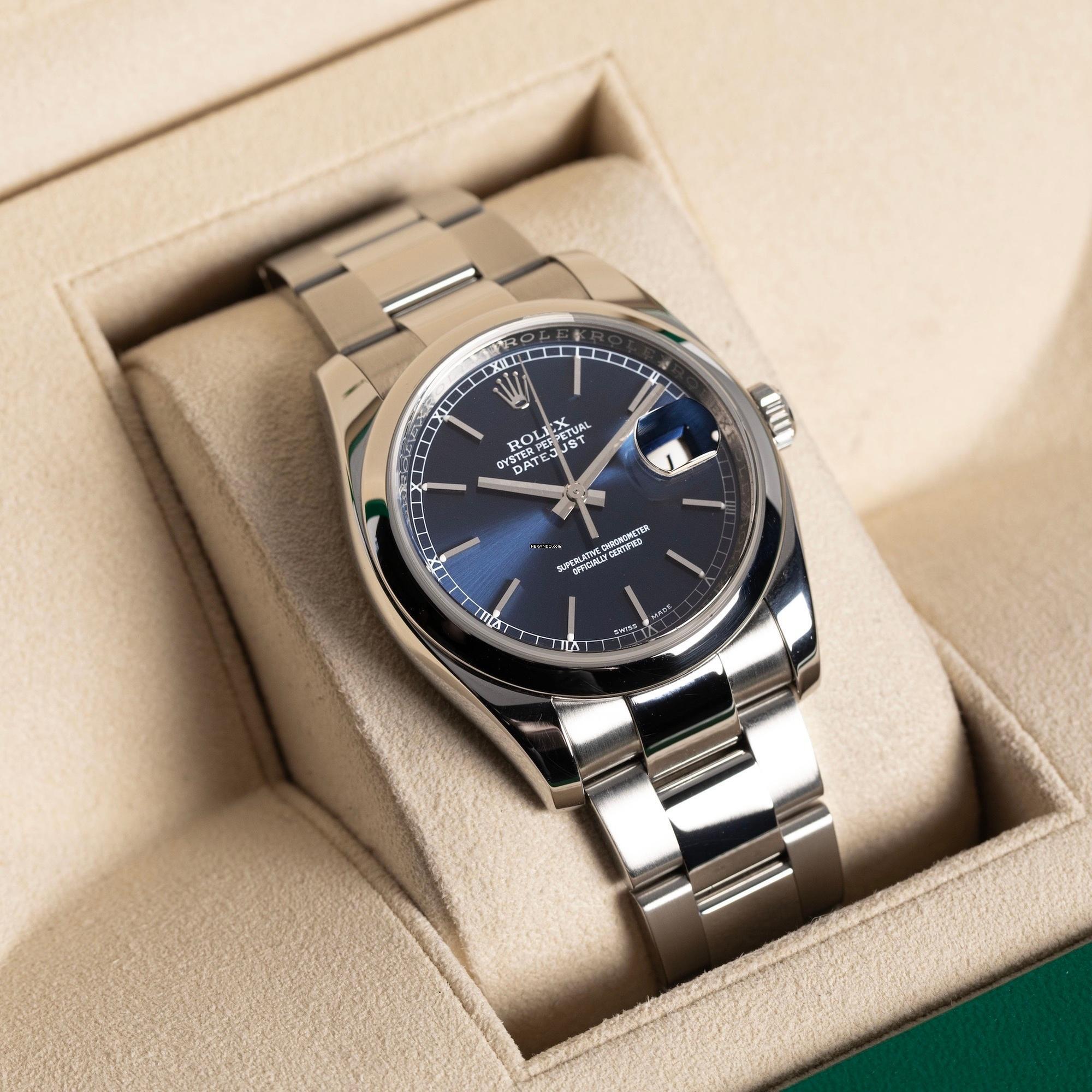 Rolex Datejust 36 Full Set Mint