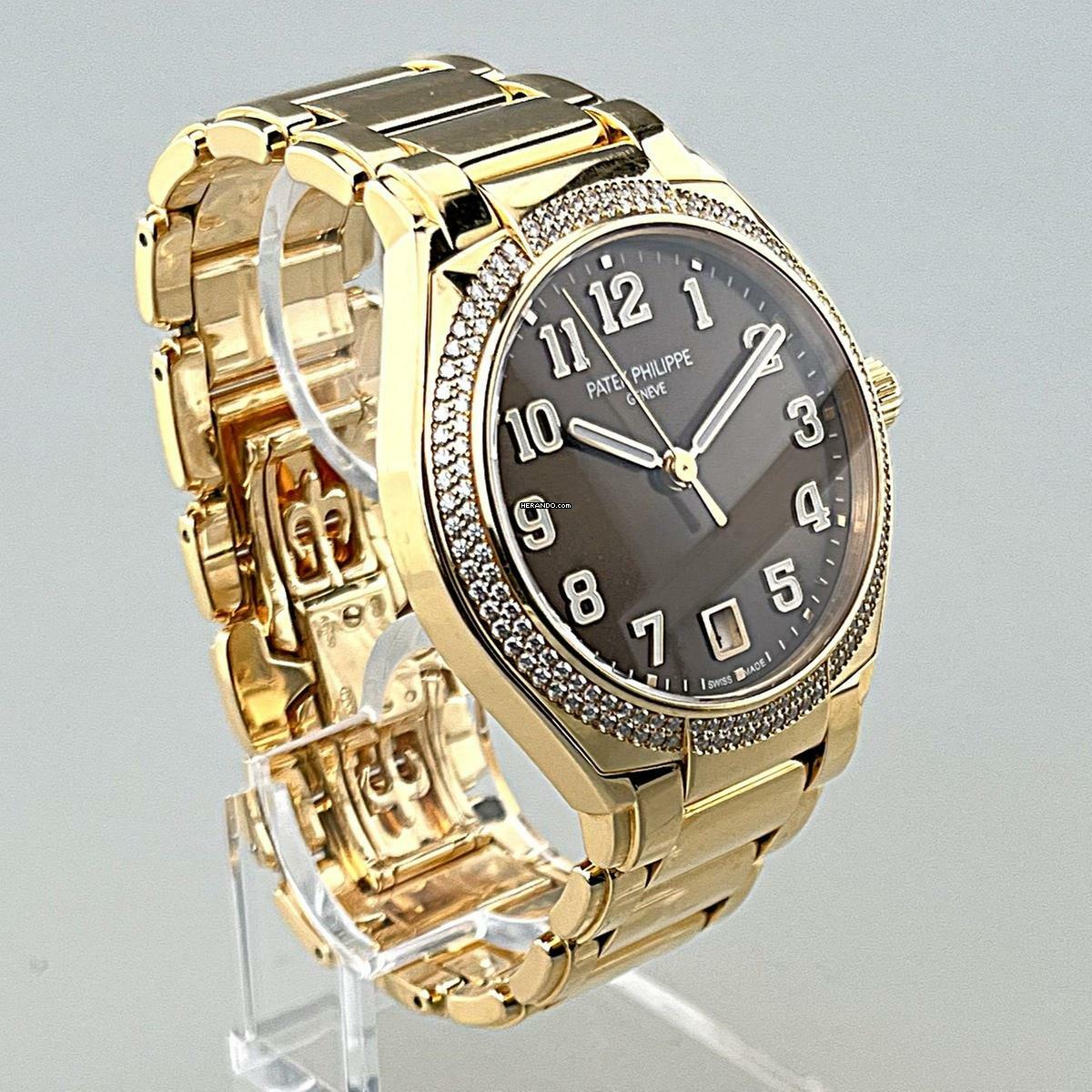 Patek Philippe Twenty~4 18K Rose Gold Diamantlünette Box Papiere Full Set Erstbesitz