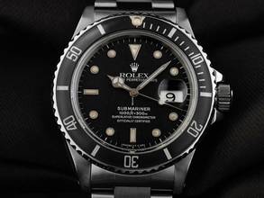 Thumbnail von Rolex Submariner Date Ref.16800 1986 Box&Beschreibung sehr gut Vintage Submariner Date