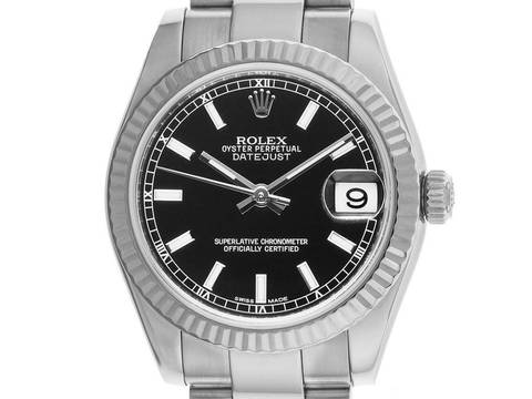  Rolex Datejust 31 Medium Ref.178274 2010 Full Set sehr gut Vintage Datejust Medium Stahl 18kt Weißgold 