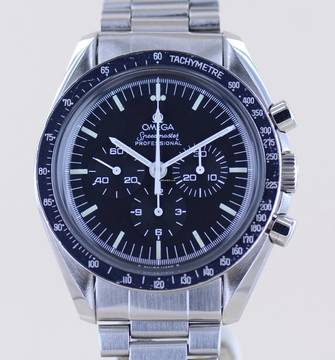  Omega Speedmaster Professional Moonwatch Chrono Moonwatch Tritium Vintage 1980 Stahlband 861 