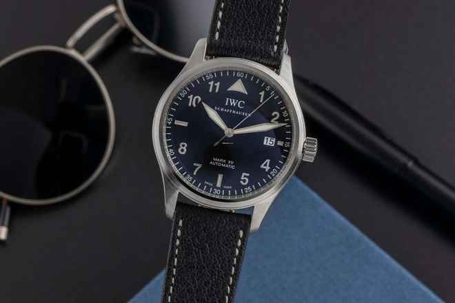 IWC Fliegeruhr Mark XV Pilot Edelstahl Automatik Herrenuhr Ref. IW325311 Papiere Klassiker 