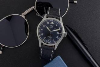 Thumbnail von IWC Fliegeruhr Mark XV Pilot Edelstahl Automatik Herrenuhr Ref. IW325311 Papiere Klassiker