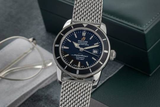  Breitling Superocean Heritage 42 Stahl Automatik Ref. A1732124/BA61 B&P 2016 