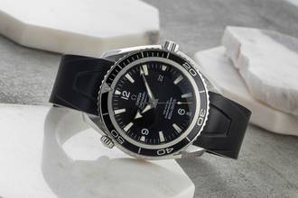 Thumbnail von Omega Seamaster Planet Ocean Big Size Automatik Edelstahl Herrenuhr 2900.50.91