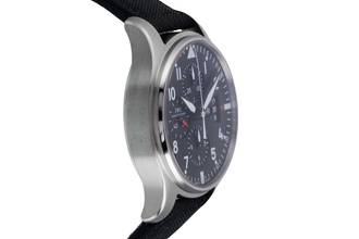 Thumbnail von IWC Fliegeruhr Chronograph Pilot Fliegeruhr Chronograph Automatik Edelstahl Herrenuhr Ref. IW377701