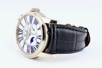 Thumbnail von Роджер Дубуи Оммаж Перпетуальный календарь в белом золоте 18K с циферблатом MOP - Документы службы RD - HO43 1439 0