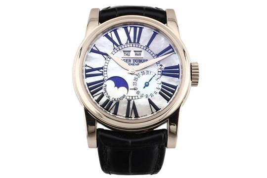  Roger Dubuis Hommage Perpetual Calendar In 18k White Gold MOP Dial - RD Service Papers - HO43 1439 0 