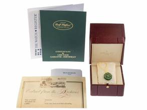 Thumbnail von Patek Philippe Nautilus Ref.3800/001 1999 Full Set Original Unpoliert Nautilus 18kt Gelbgold 143g