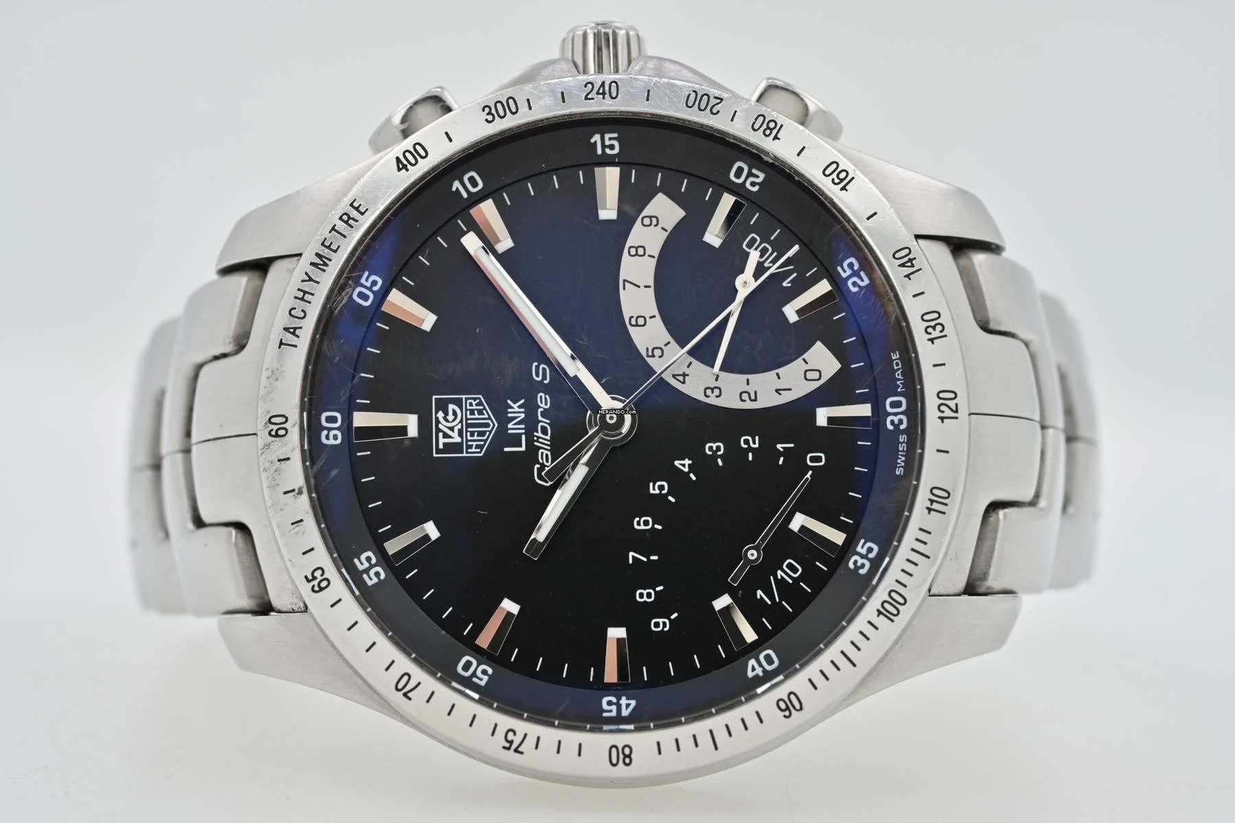 TAG Heuer Link кварцевые часы Calibre S Laptimer CJF7110