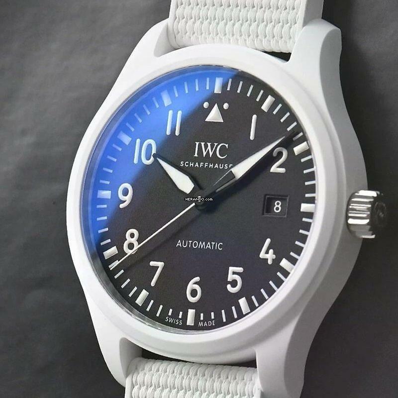 IWC Fliegeruhr 41 Top Gun Lake Tahoe Watch Automatic Pilot's NEW FULL SET