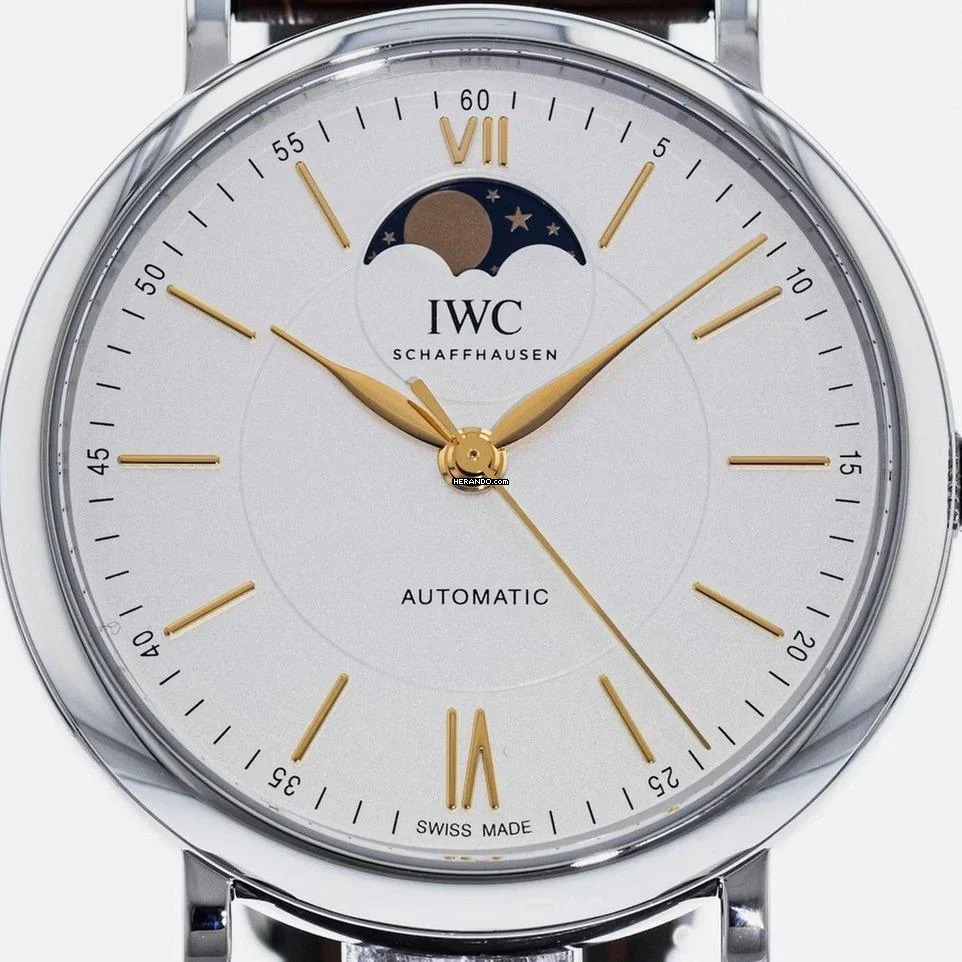 IWC Portofino Automatic Moon Phase NEW FULL SET