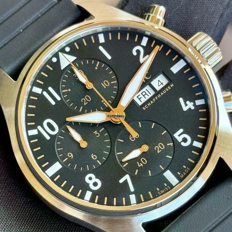 IWC Pilot Saatli Kronograf 41 Apxgp Pilot Yeni Tam Takım